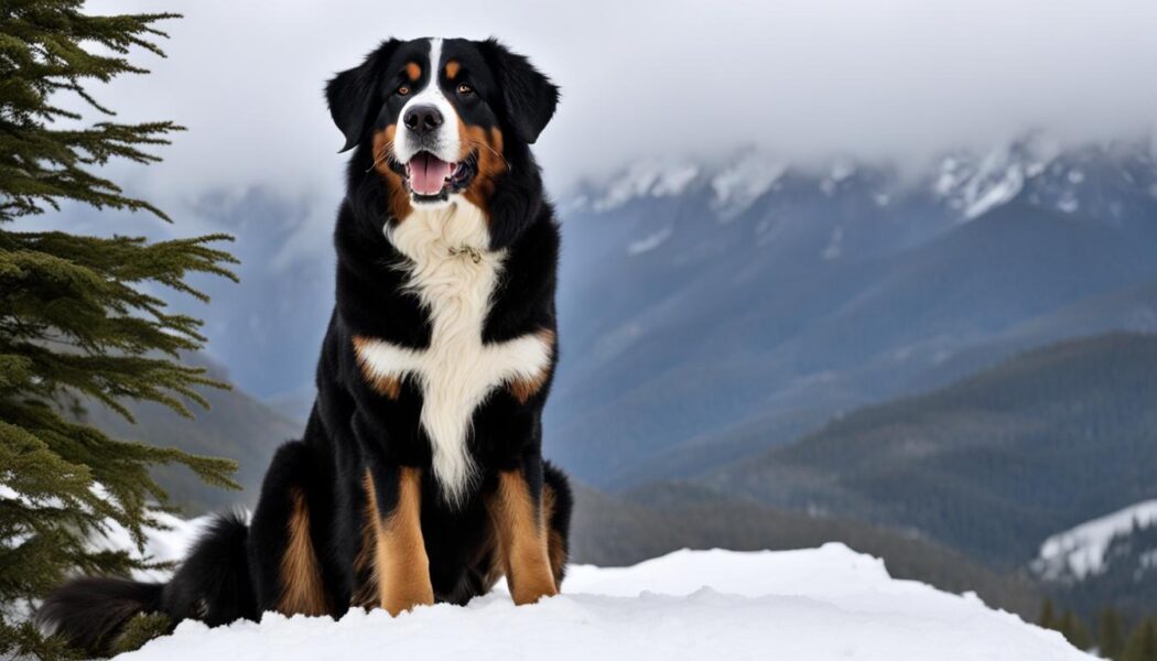 bernese mountain dog mixed with husky