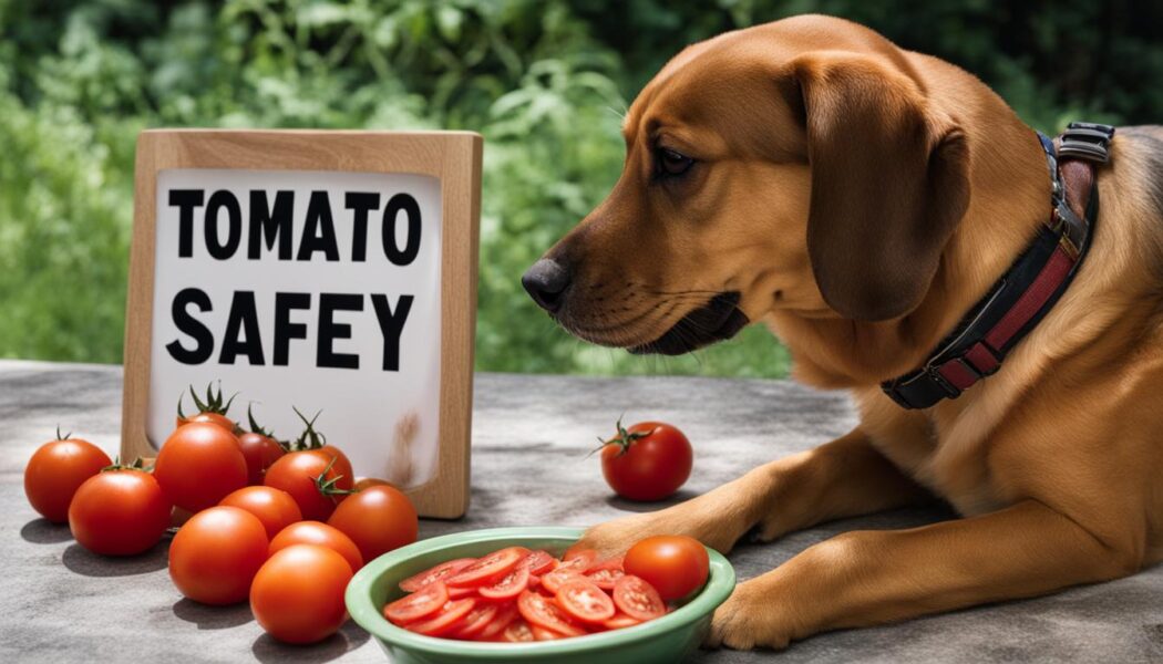 Tomato safety for dogs