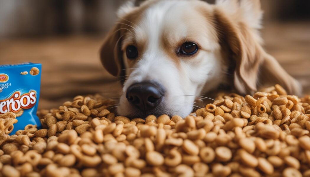 can dogs eat honey nut cheerios