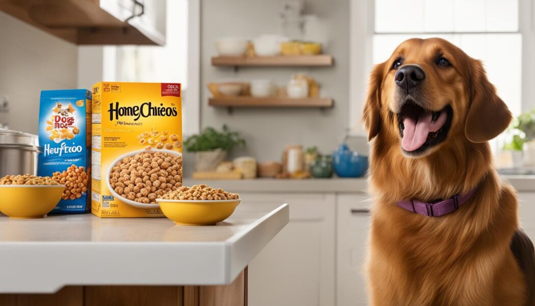 dog nutrition and honey nut cheerios