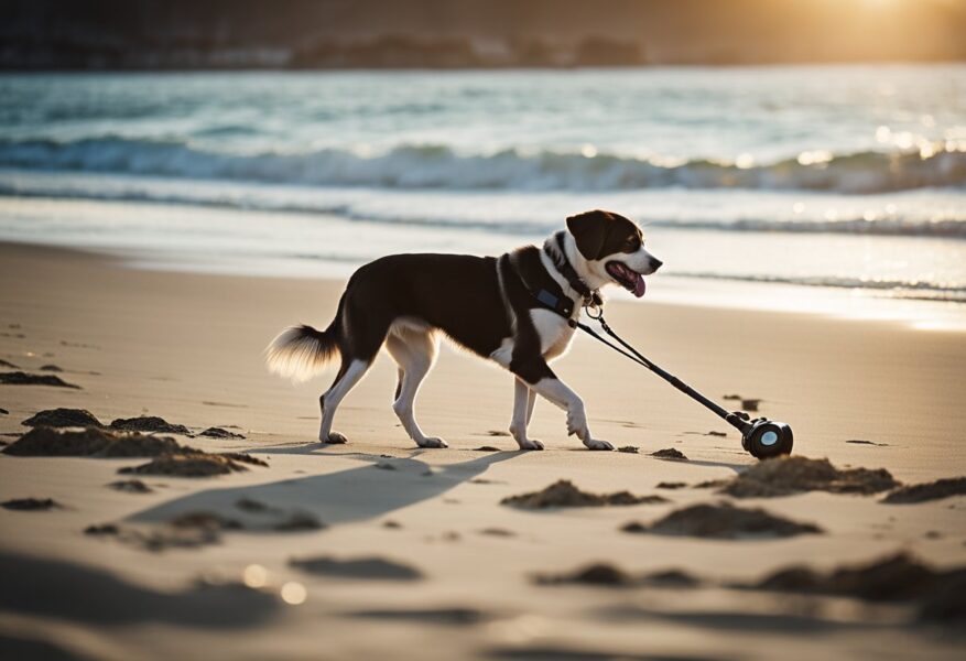 Dog With A Metal Detector