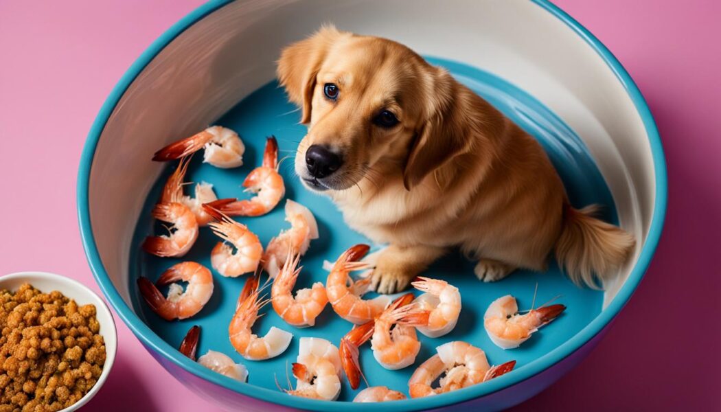 shrimp in a dog's diet