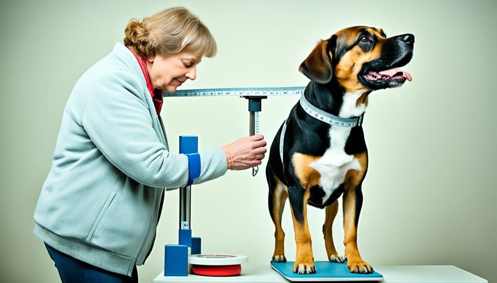 Dog weight assessment