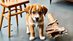 How to stop a dog from chewing furniture