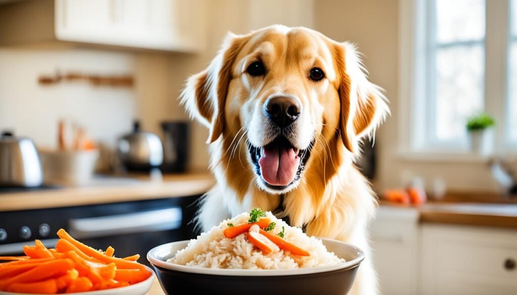 Rice for dogs