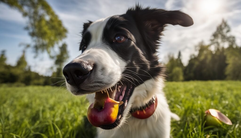 apple nutrition for dogs