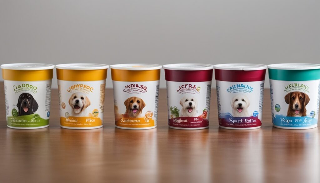 types of yogurt for dogs